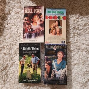 Soul Food, Fried Green Tomatoes, Little Women, A Family Thing vhs Family Movies